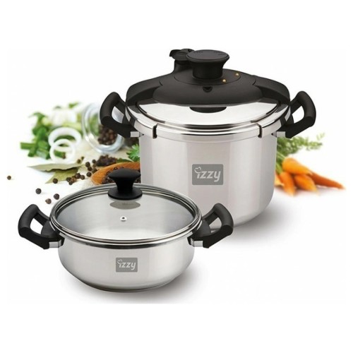 SET QUATRO IZZY DS24B MULTI COOKWARE (213106) 8LT + 4LT